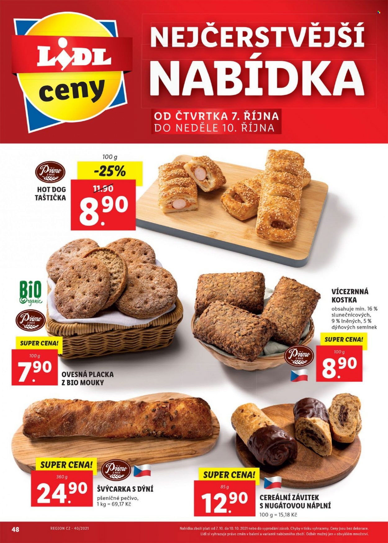 Leták Lidl - 4.10.2021 - 10.10.2021. Strana 48