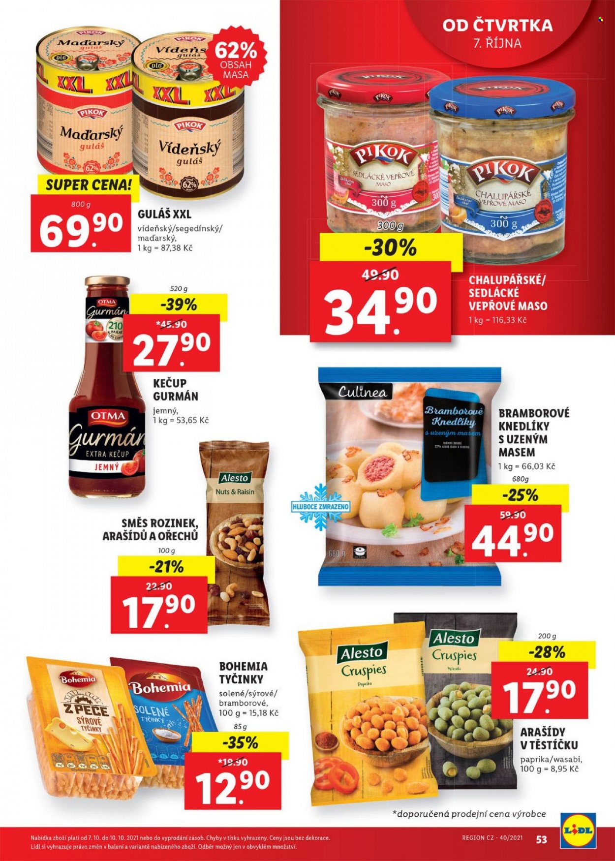Leták Lidl - 4.10.2021 - 10.10.2021. Strana 53