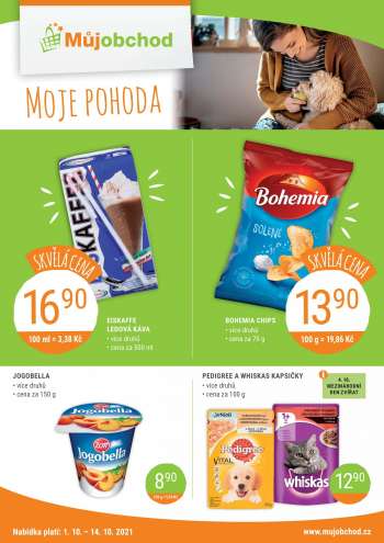 Leták Můj obchod - 1.10.2021 - 14.10.2021.