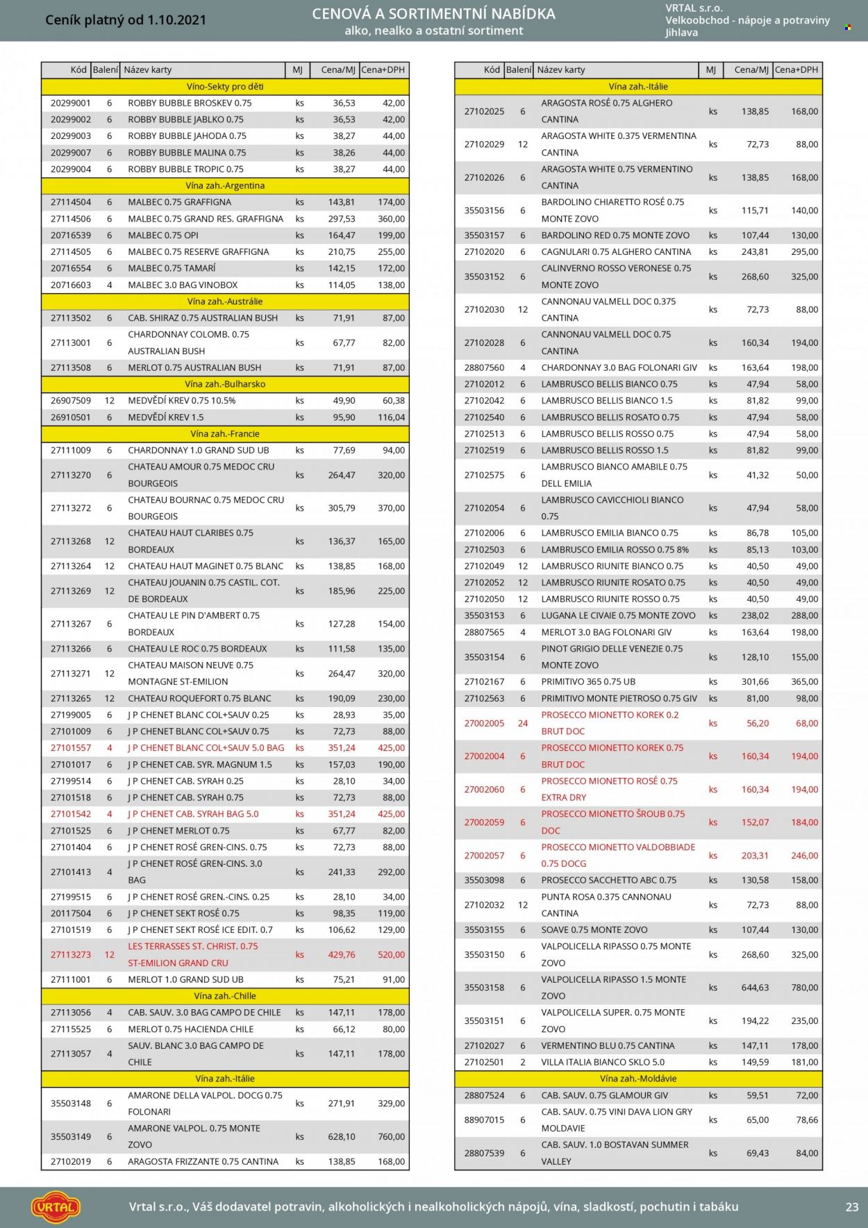 Leták Vrtal - 1.10.2021 - 31.10.2021. Strana 24