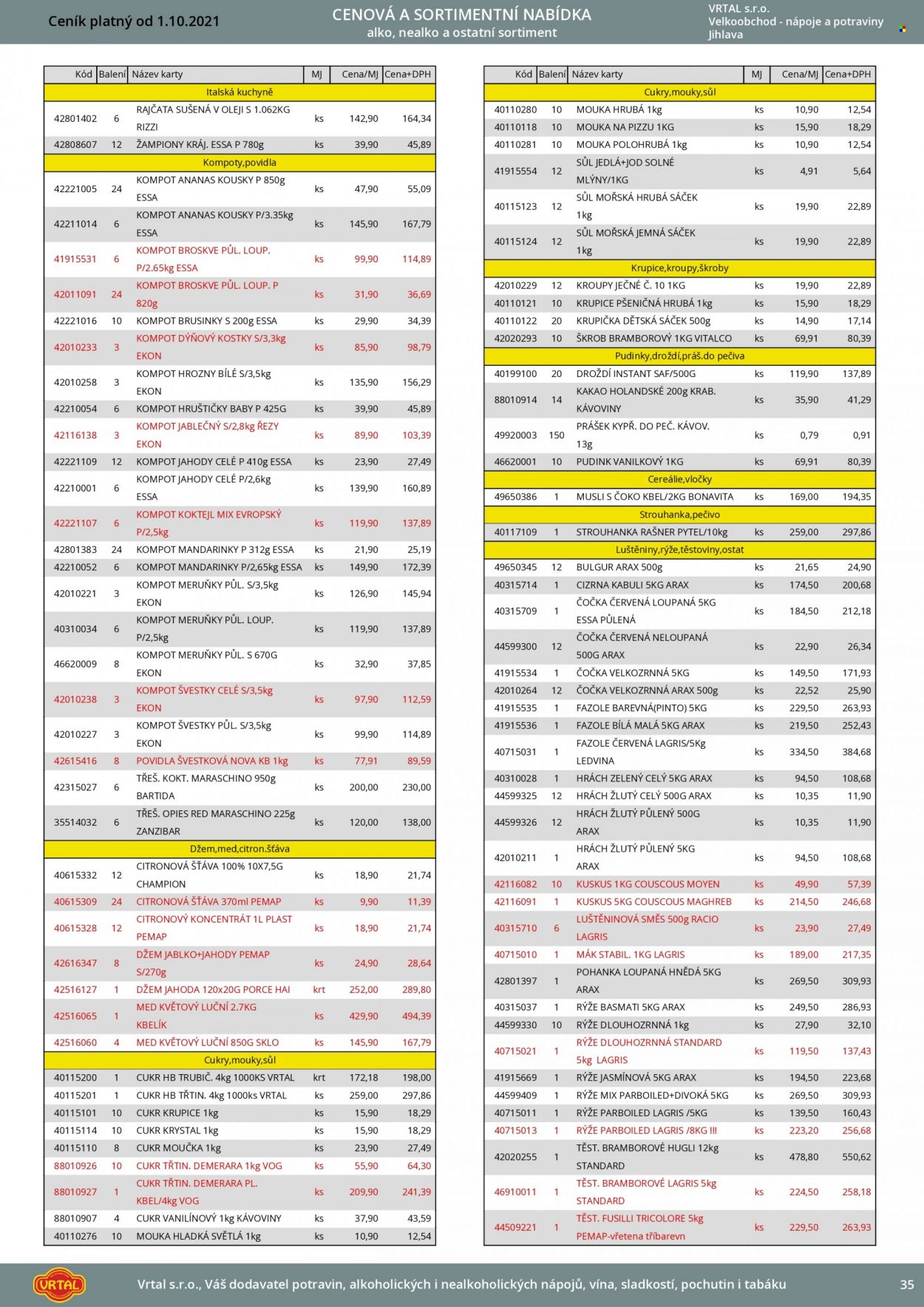 Leták Vrtal - 1.10.2021 - 31.10.2021. Strana 36