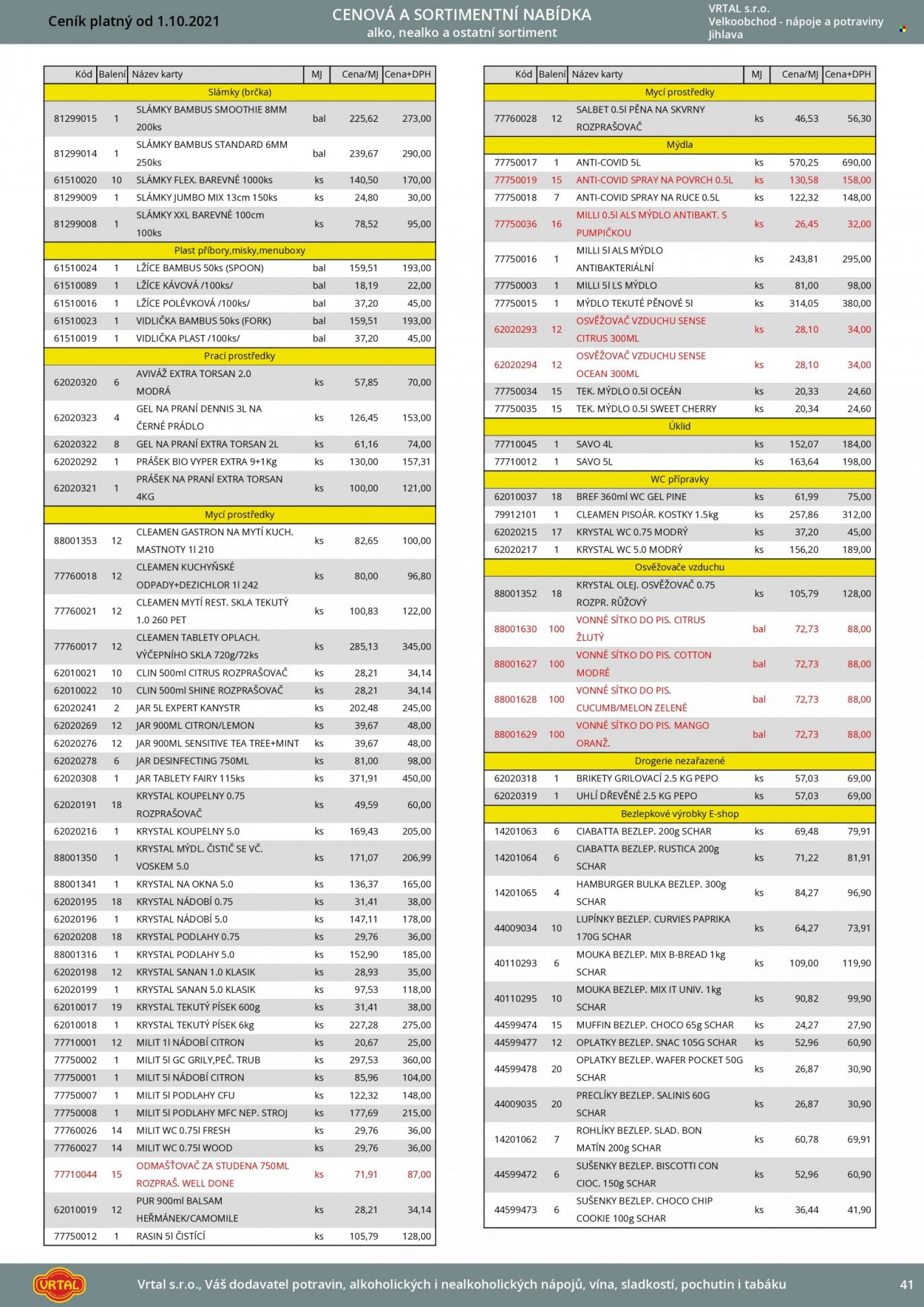 Leták Vrtal - 1.10.2021 - 31.10.2021. Strana 42