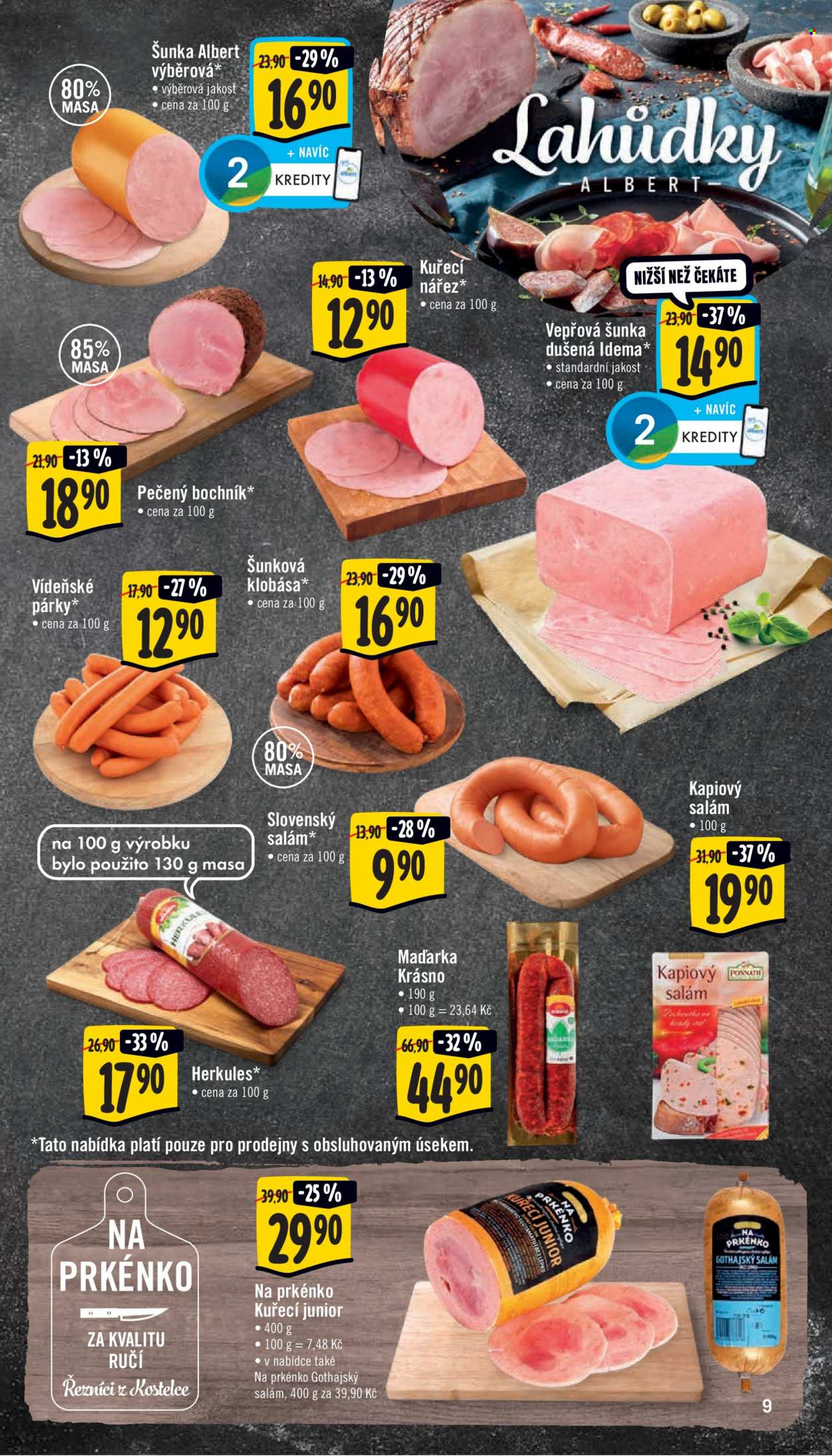 Leták Albert Supermarket - 6.10.2021 - 12.10.2021. Strana 9