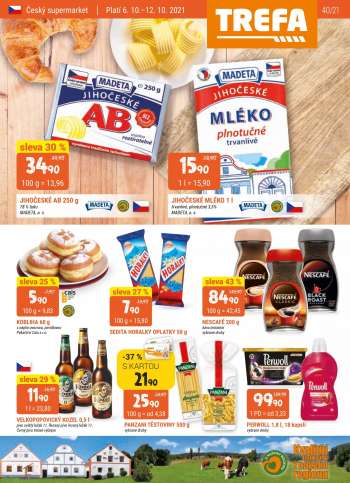 Leták TREFA coop - 6.10.2021 - 12.10.2021.