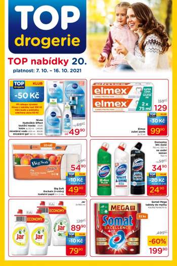 Leták TOP drogerie - 7.10.2021 - 16.10.2021.