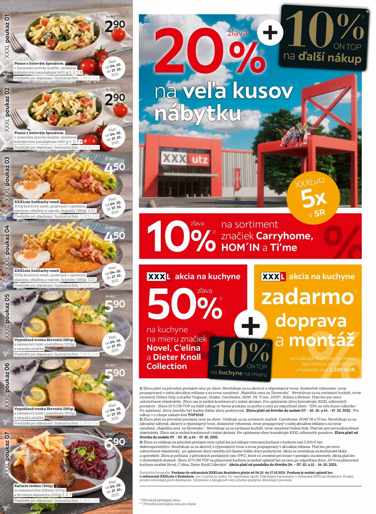 Leták XXXLutz - 4.10.2021 - 17.10.2021. Strana 2