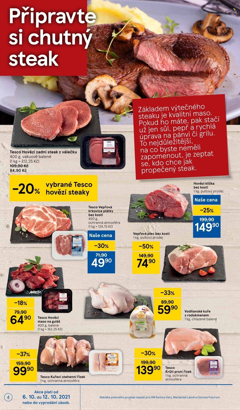 Leták TESCO - 6.10.2021 - 12.10.2021. Strana 4
