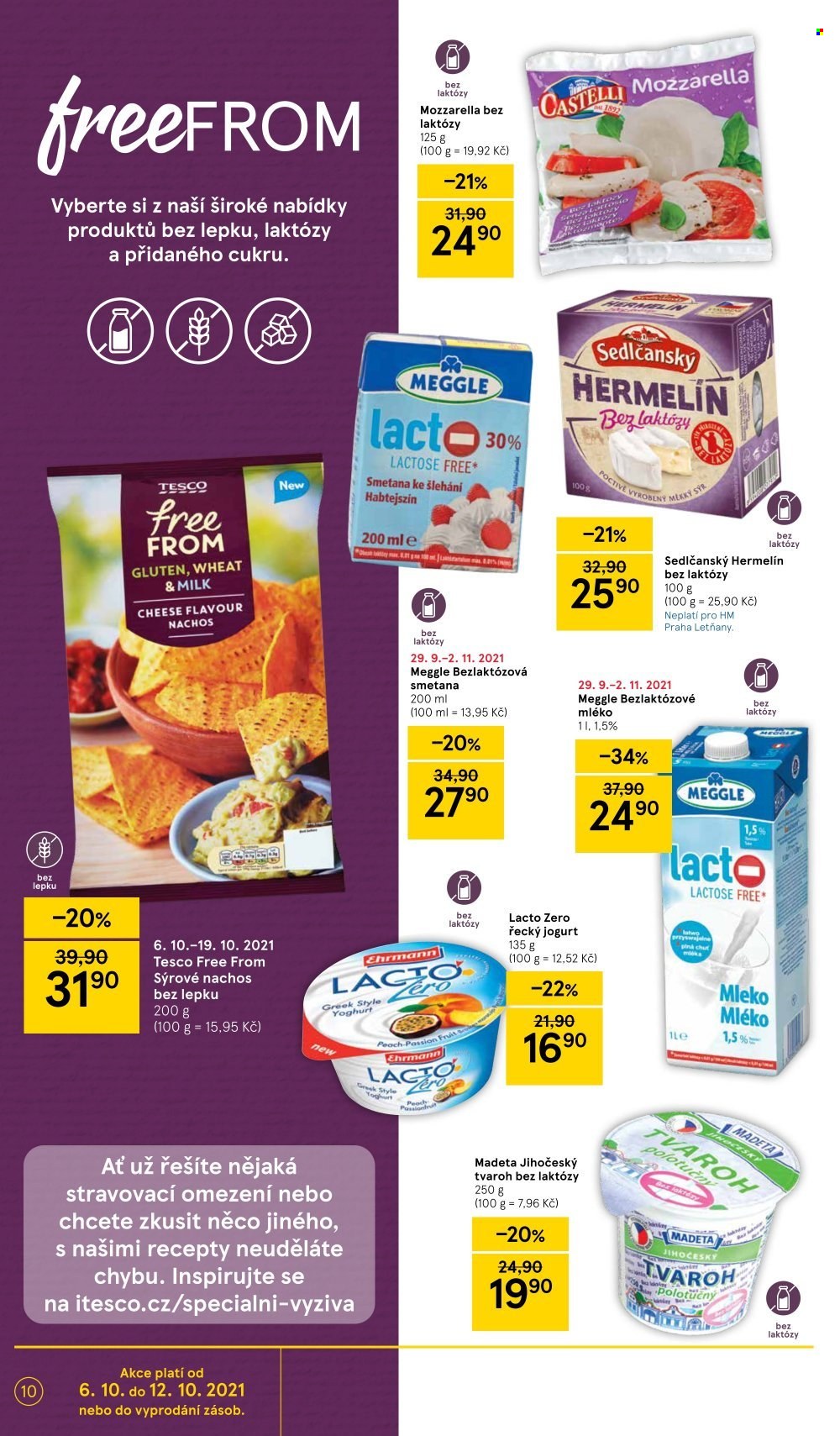 Leták TESCO - 6.10.2021 - 12.10.2021. Strana 10