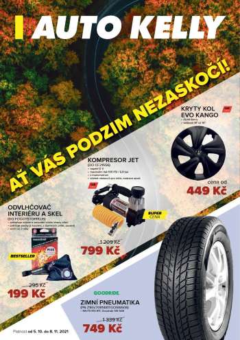 Leták AUTO KELLY - 5.10.2021 - 8.11.2021.