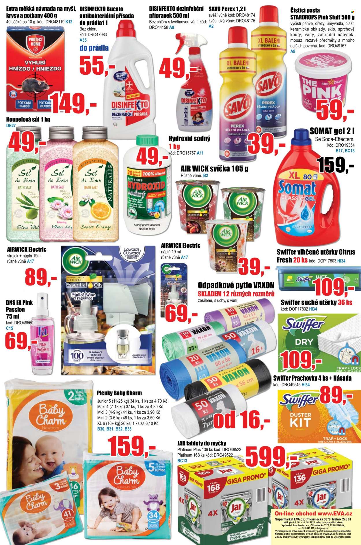 Leták EVA supermarket - 6.10.2021 - 18.10.2021. Strana 6