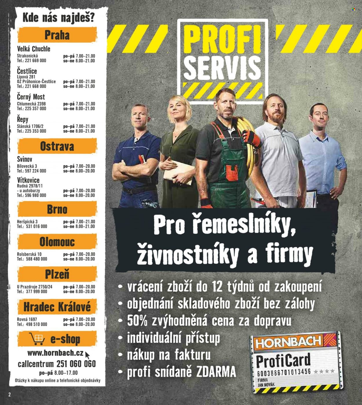 Leták HORNBACH - 29.9.2021 - 1.11.2021. Strana 2