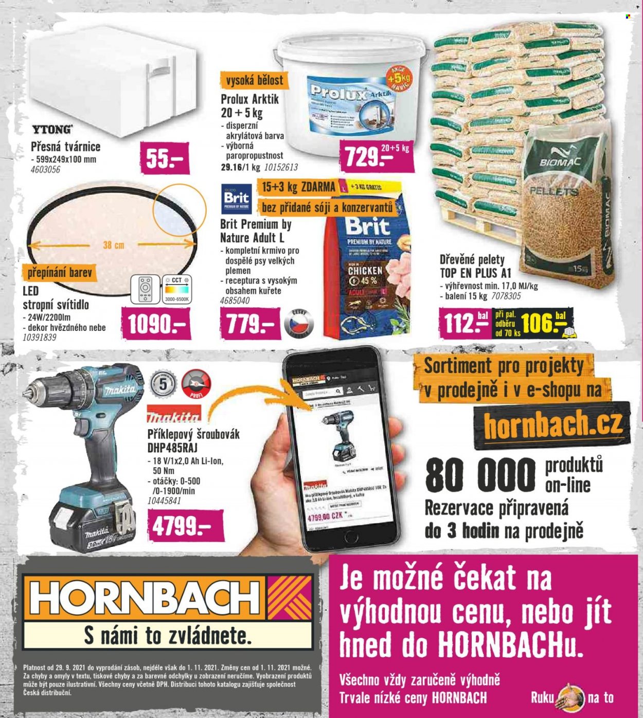Leták HORNBACH - 29.9.2021 - 1.11.2021. Strana 40