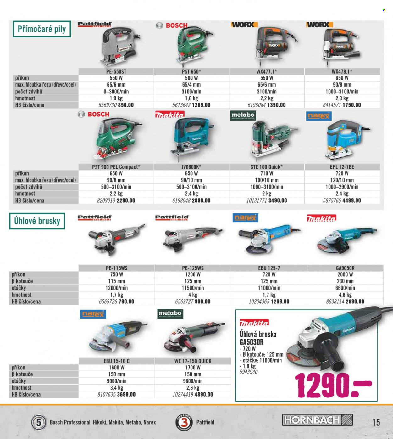 Leták HORNBACH - 5.10.2021 - 5.1.2022. Strana 15