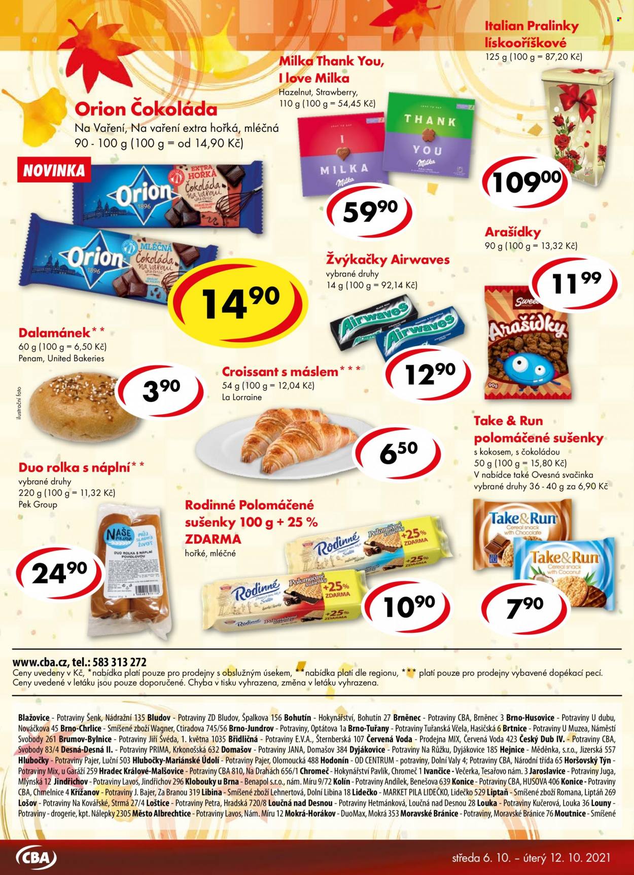 Leták CBA Premium - 6.10.2021 - 12.10.2021. Strana 6