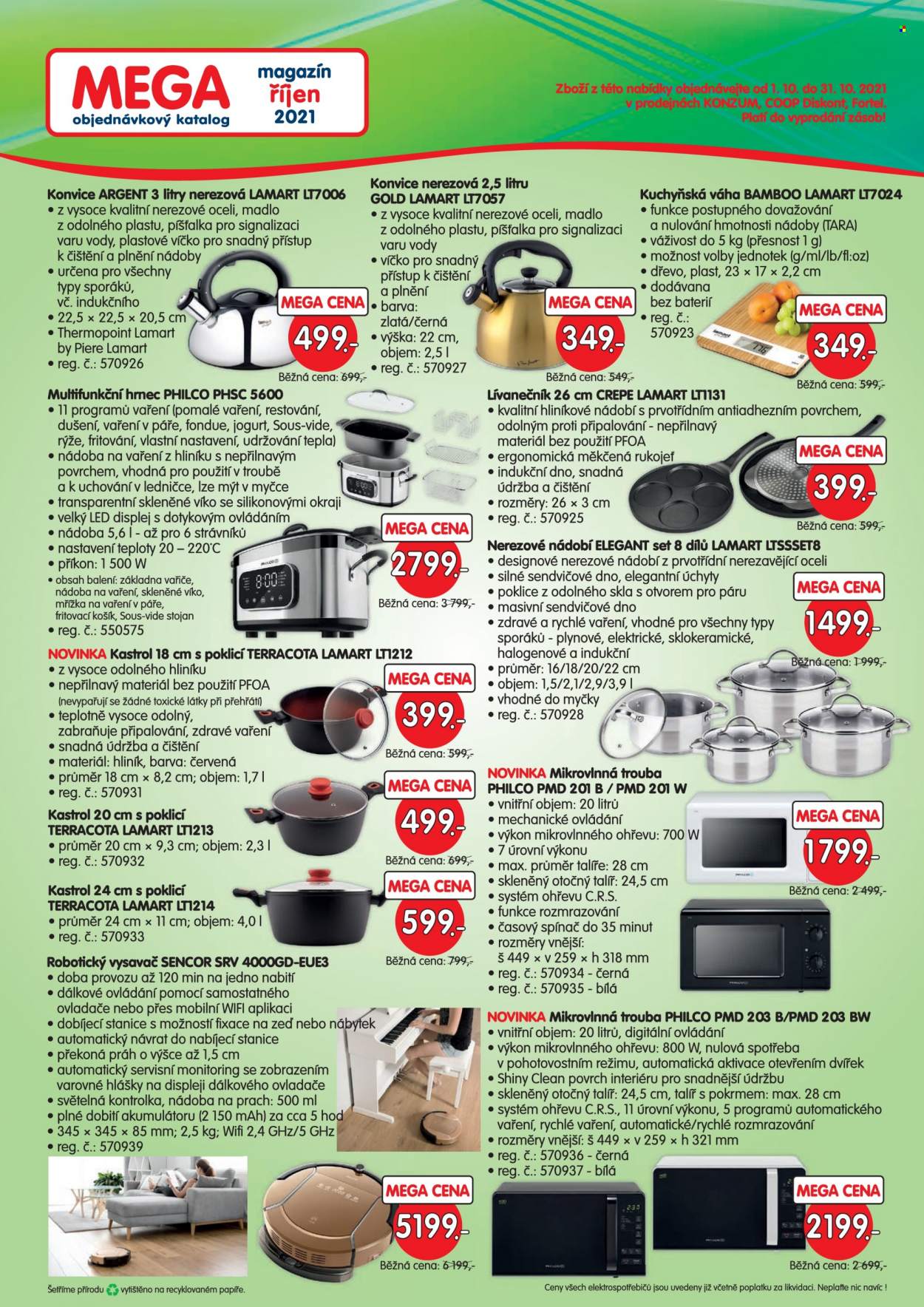 Leták Konzum - 1.10.2021 - 31.10.2021. Strana 2