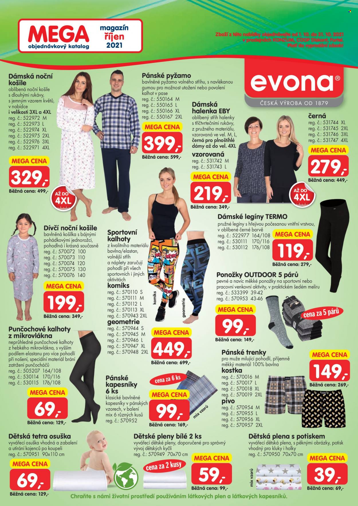 Leták Konzum - 1.10.2021 - 31.10.2021. Strana 8