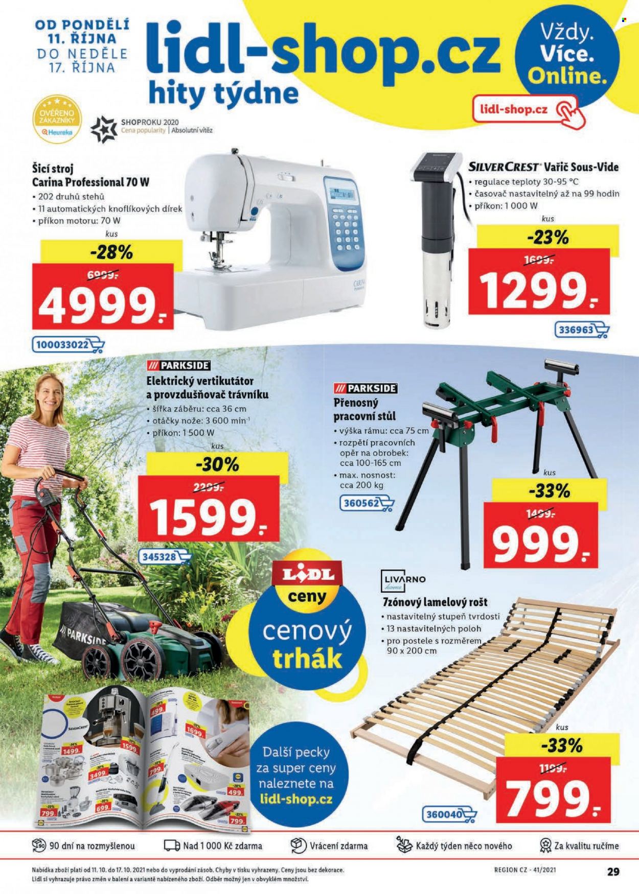Leták Lidl - 11.10.2021 - 17.10.2021. Strana 29