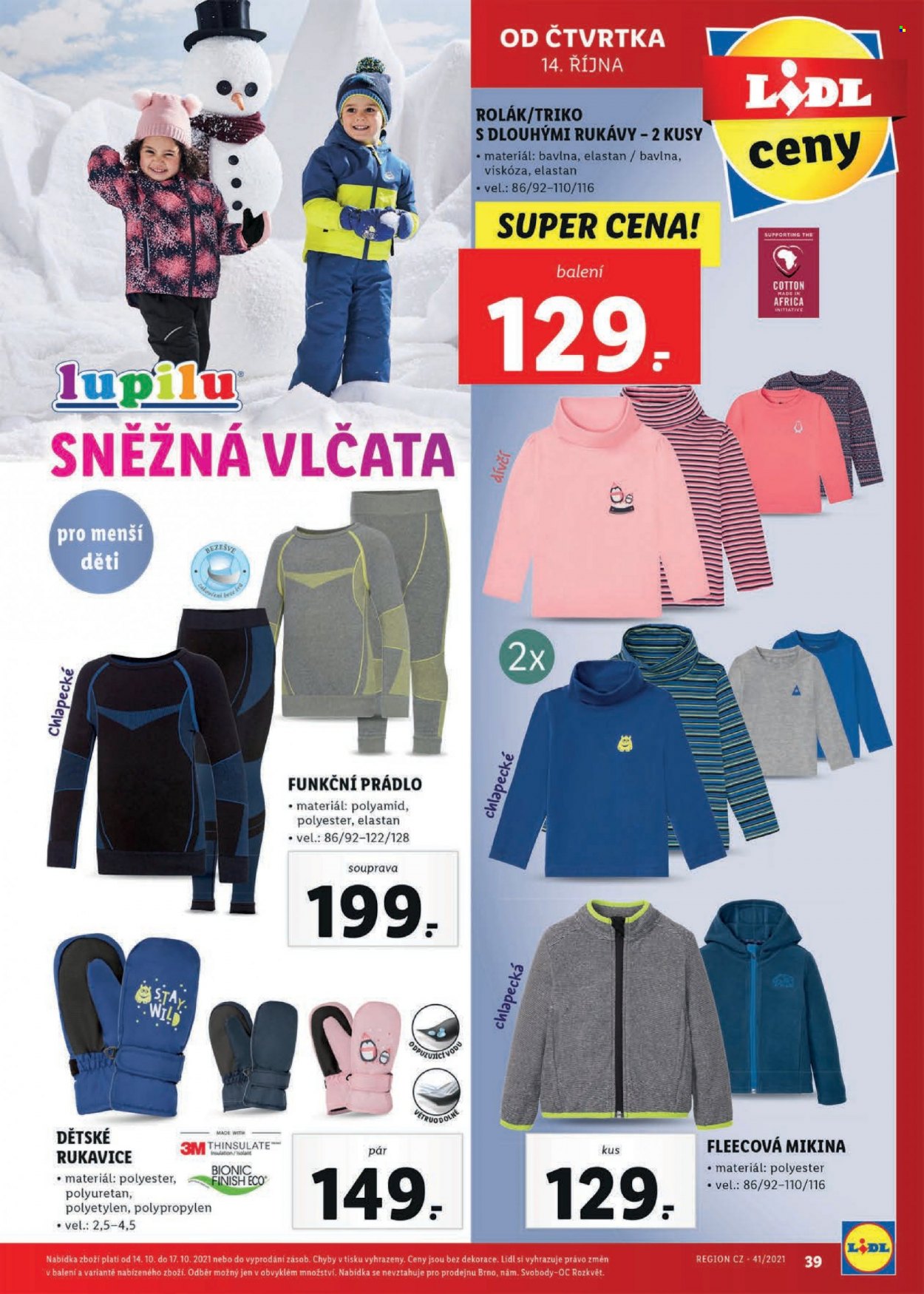 Leták Lidl - 11.10.2021 - 17.10.2021. Strana 39