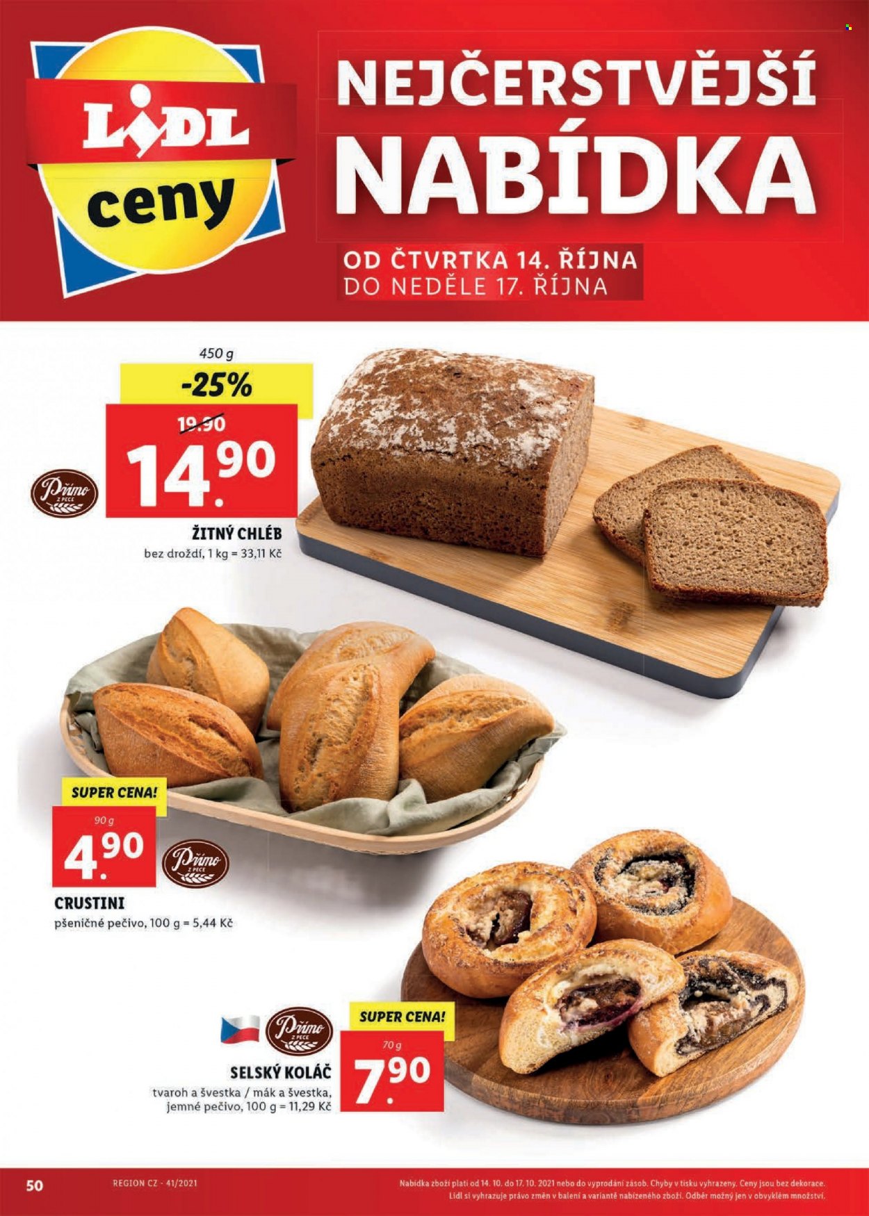 Leták Lidl - 11.10.2021 - 17.10.2021. Strana 50