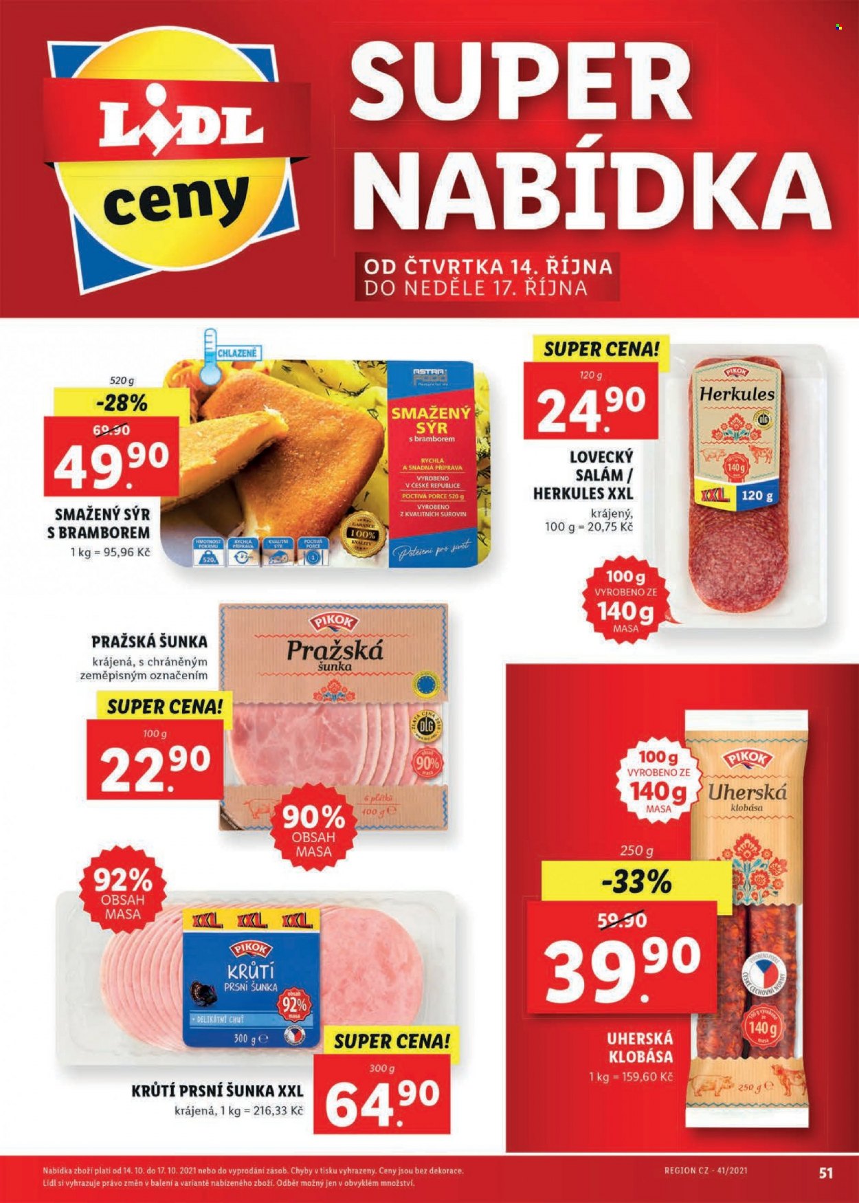Leták Lidl - 11.10.2021 - 17.10.2021. Strana 51