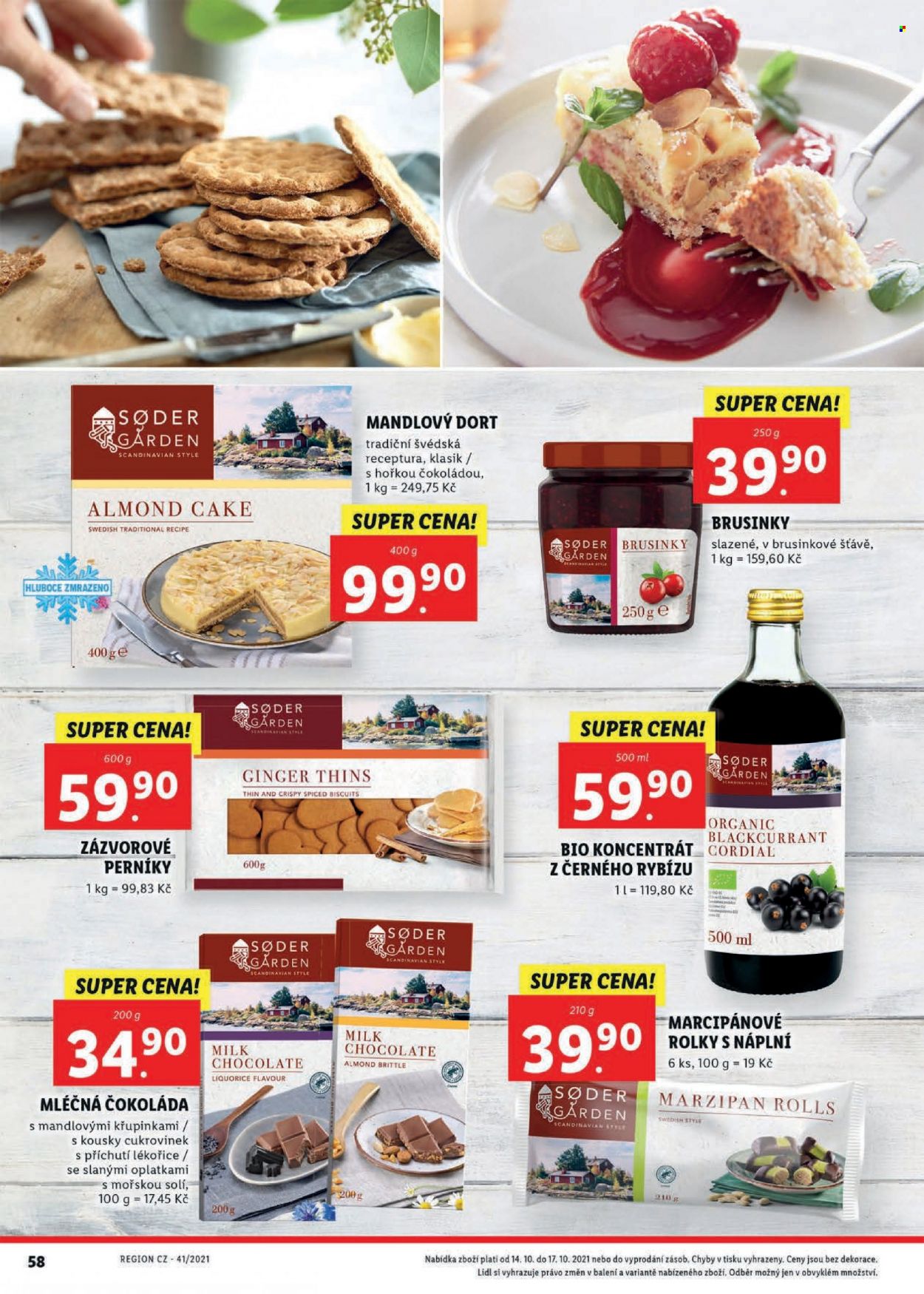 Leták Lidl - 11.10.2021 - 17.10.2021. Strana 58