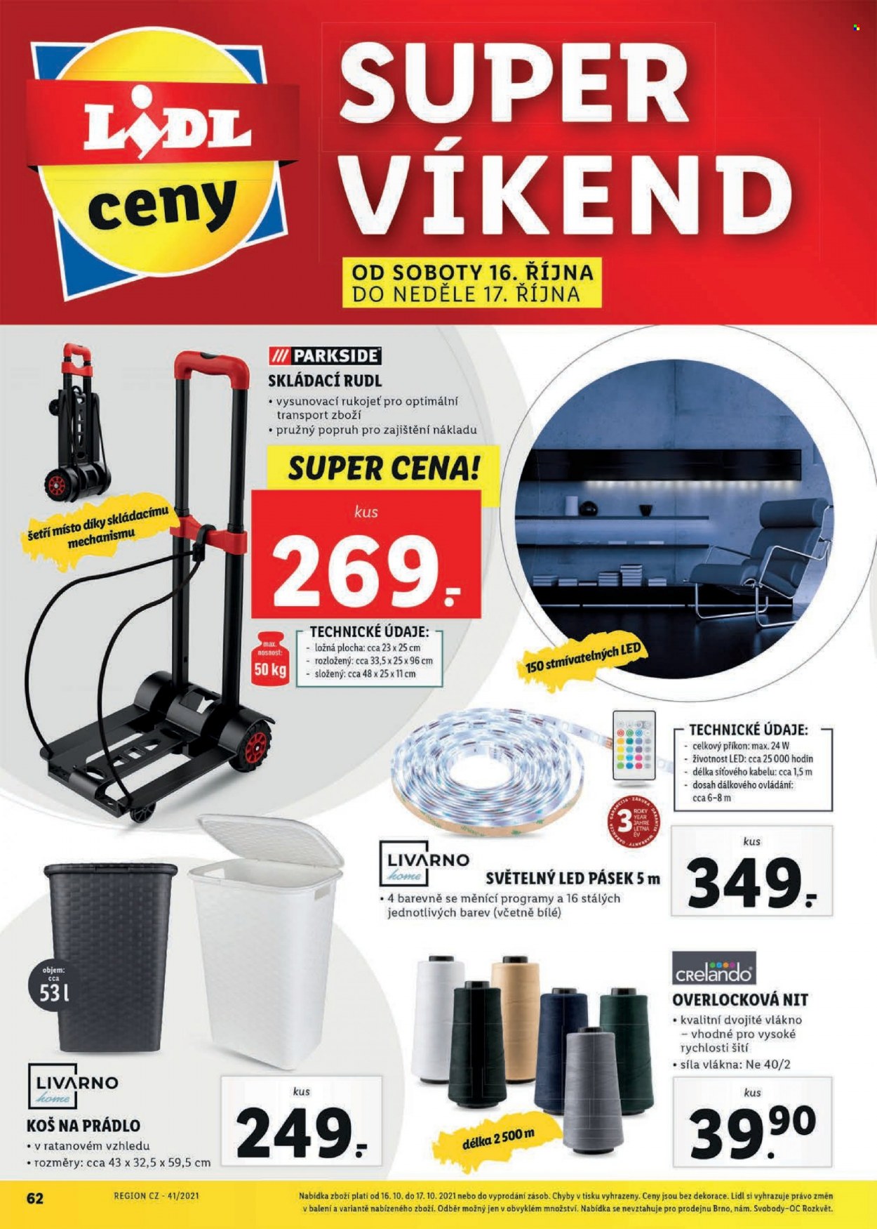 Leták Lidl - 11.10.2021 - 17.10.2021. Strana 62