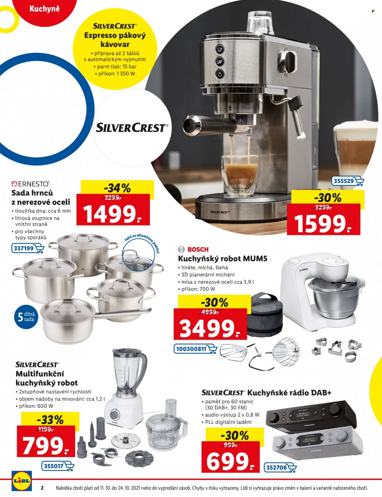 Leták Lidl - 11.10.2021 - 24.10.2021. Strana 2