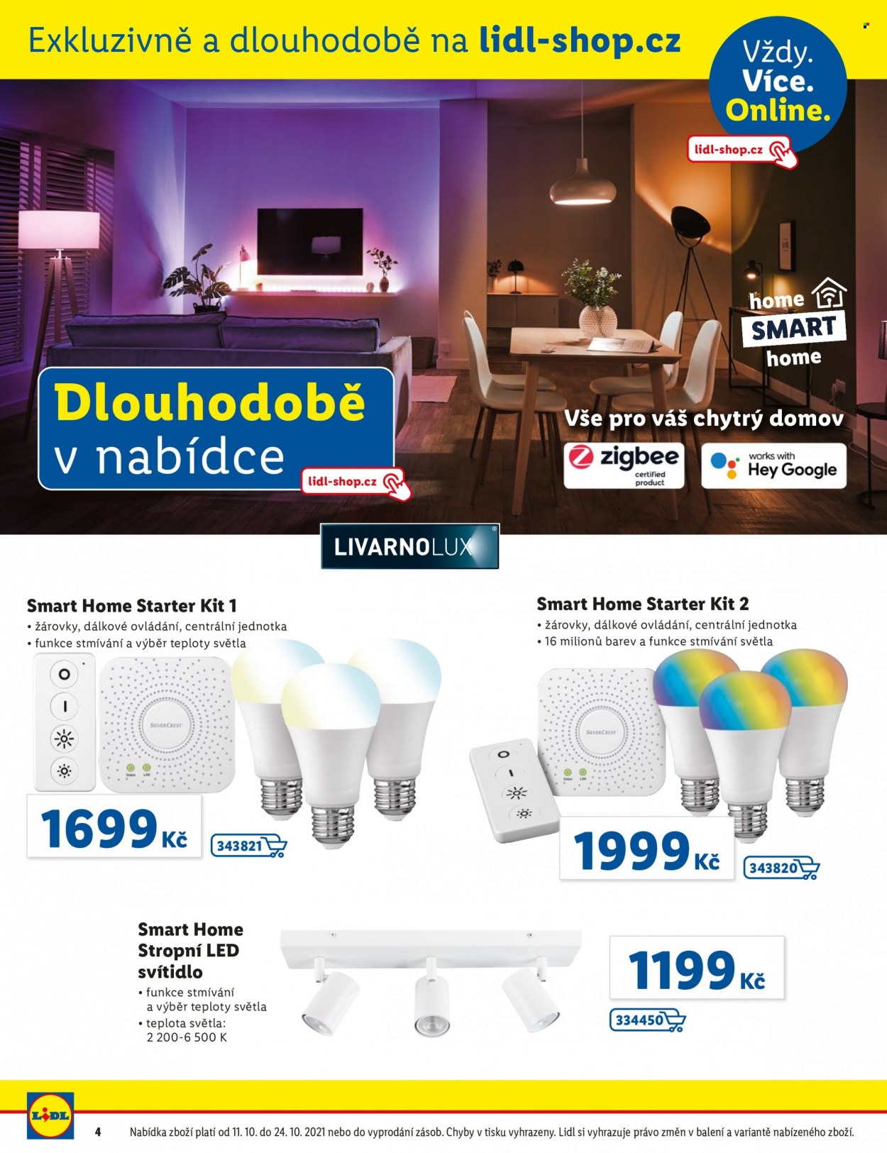 Leták Lidl - 11.10.2021 - 24.10.2021. Strana 4