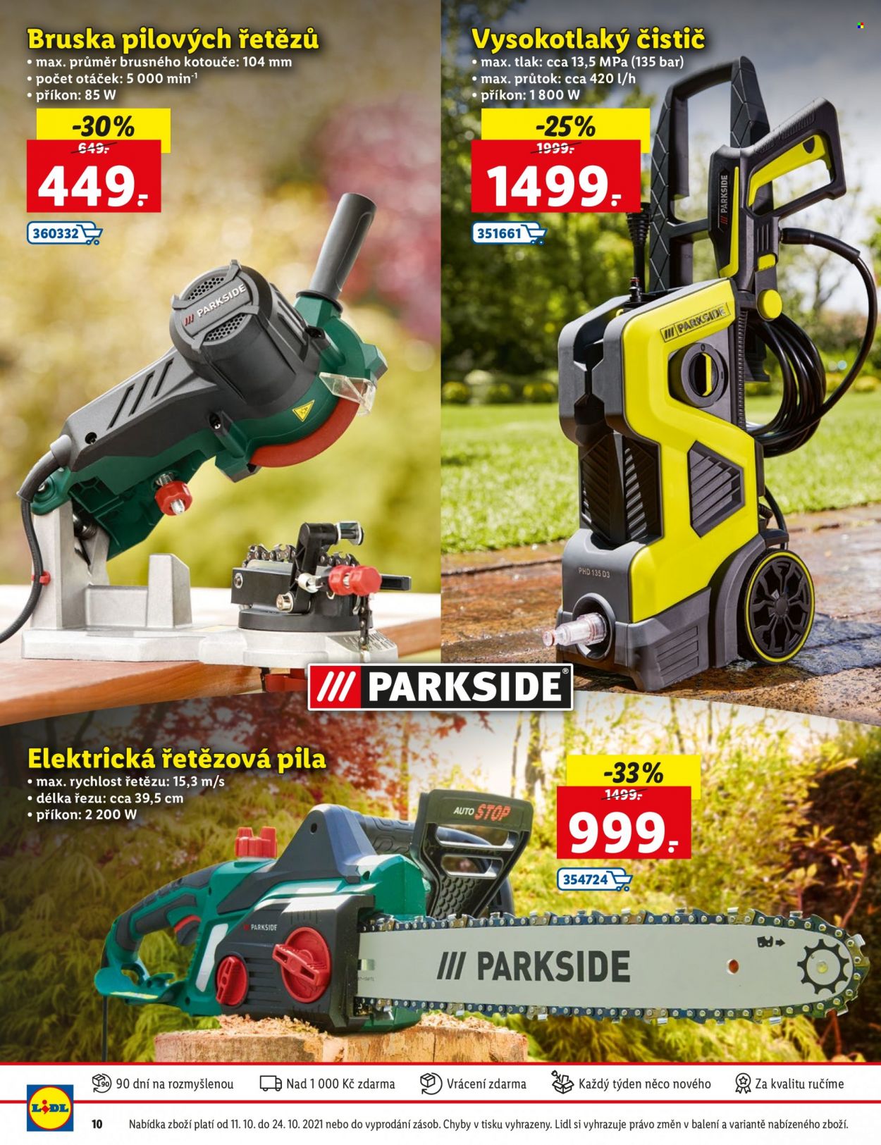 Leták Lidl - 11.10.2021 - 24.10.2021. Strana 10