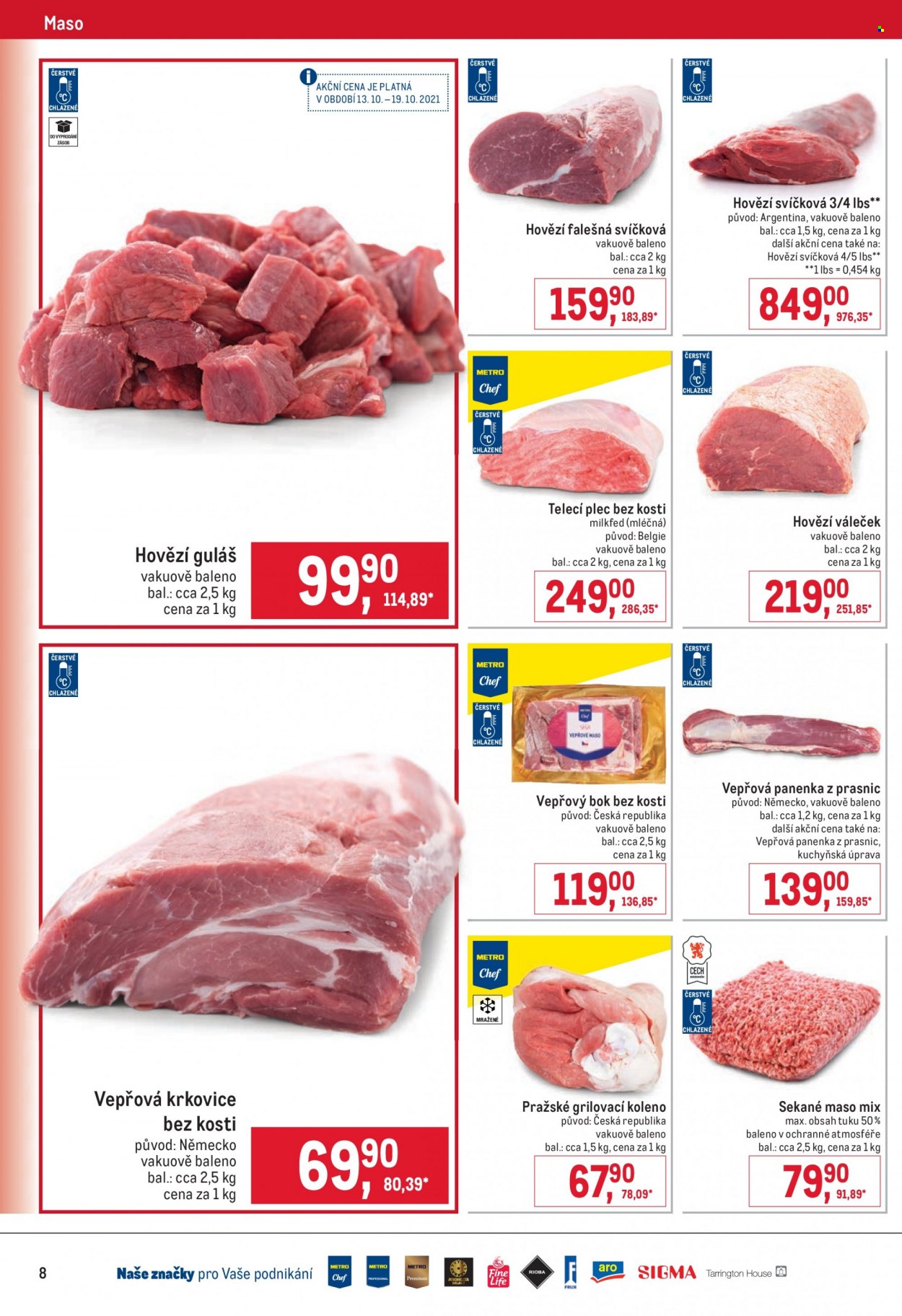 Leták MAKRO - 13.10.2021 - 26.10.2021. Strana 8