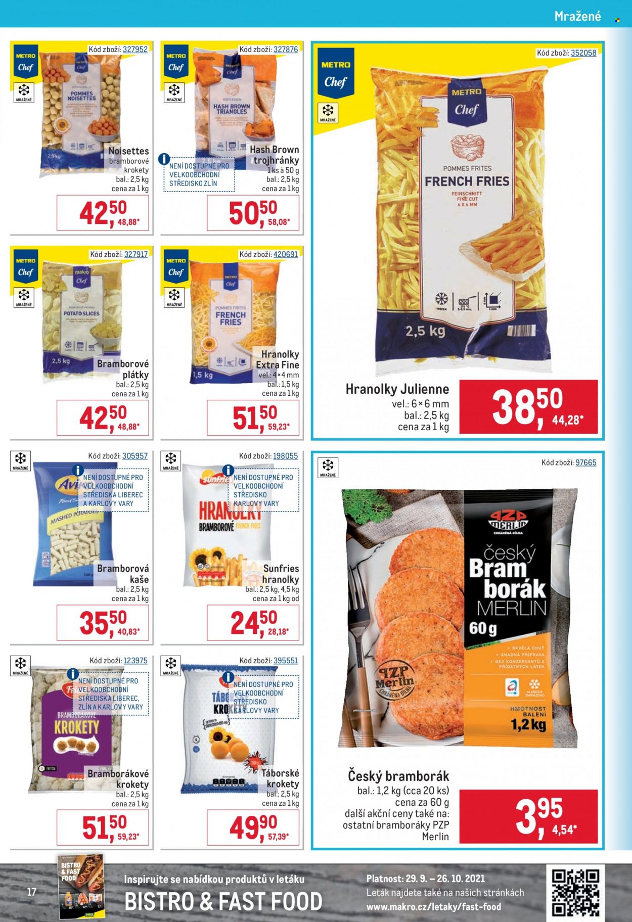 Leták MAKRO - 13.10.2021 - 26.10.2021. Strana 17