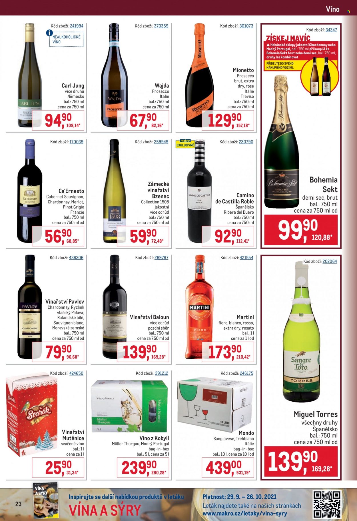 Leták MAKRO - 13.10.2021 - 26.10.2021. Strana 23
