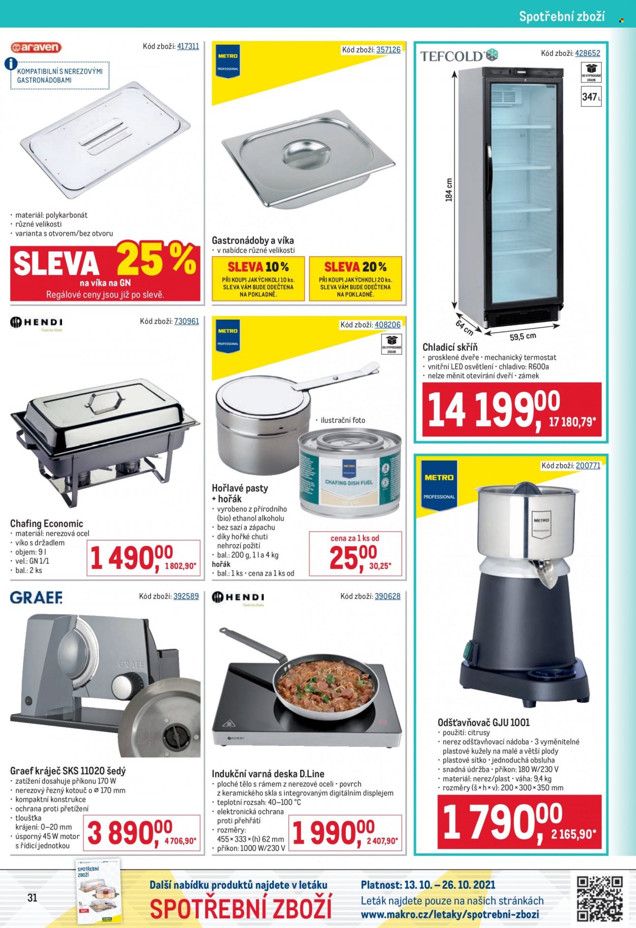 Leták MAKRO - 13.10.2021 - 26.10.2021. Strana 31