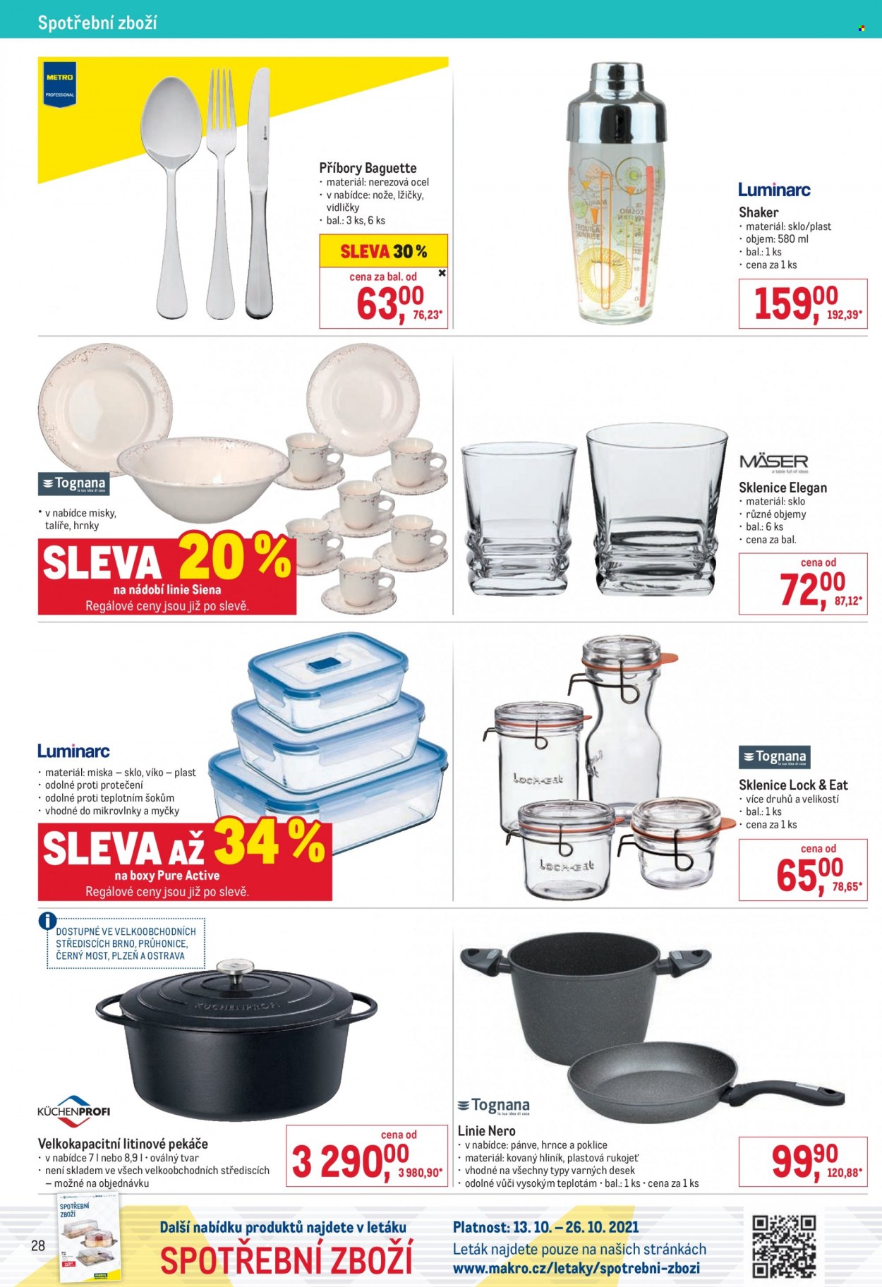 Leták MAKRO - 13.10.2021 - 26.10.2021. Strana 28