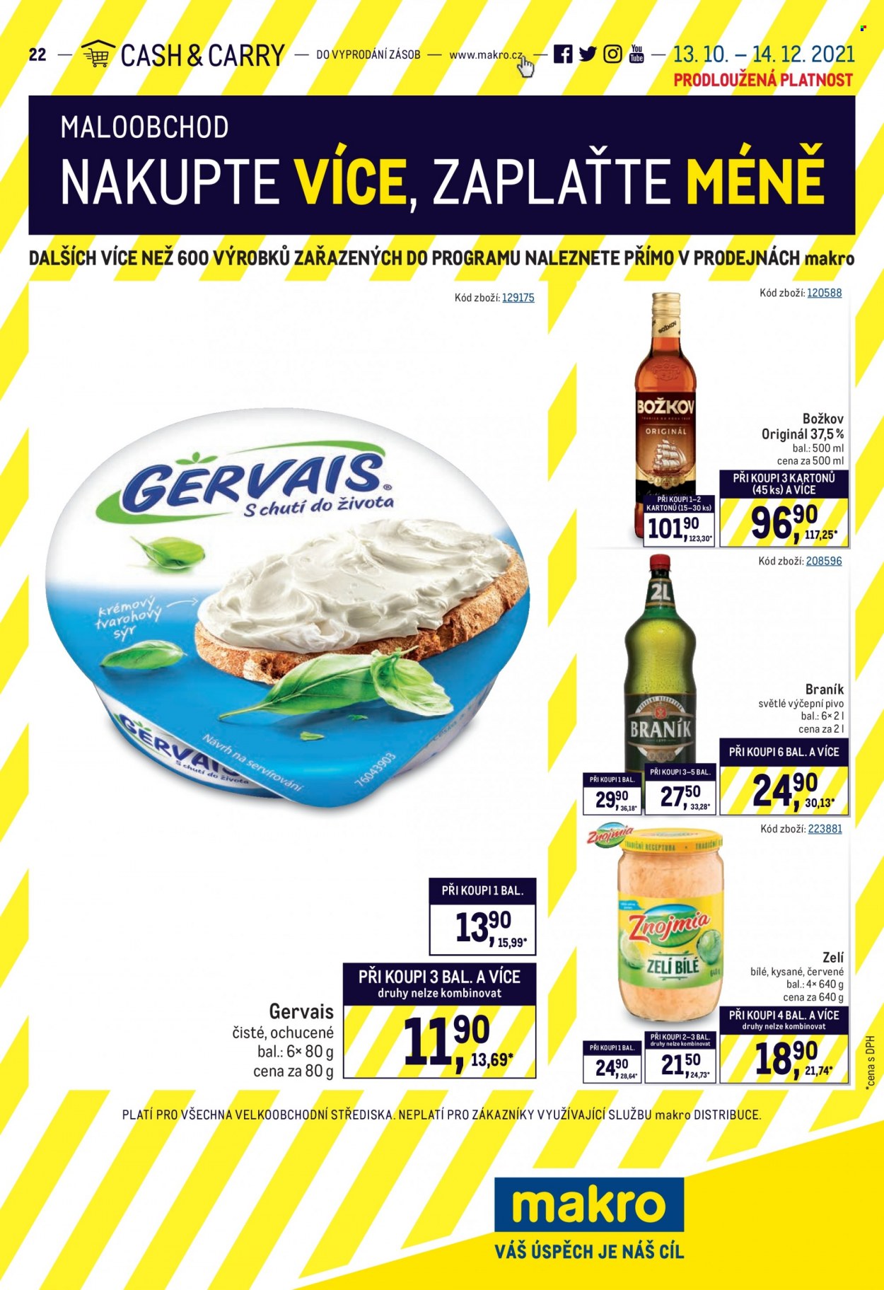Leták MAKRO - 13.10.2021 - 14.12.2021. Strana 1