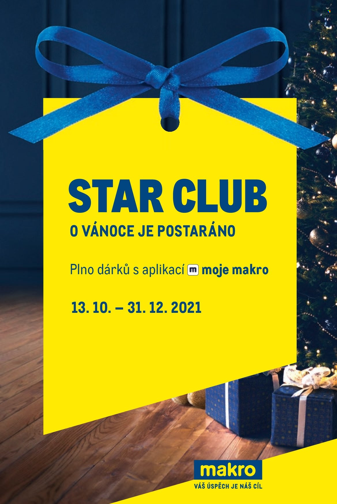 Leták MAKRO - 13.10.2021 - 31.12.2021. Strana 1