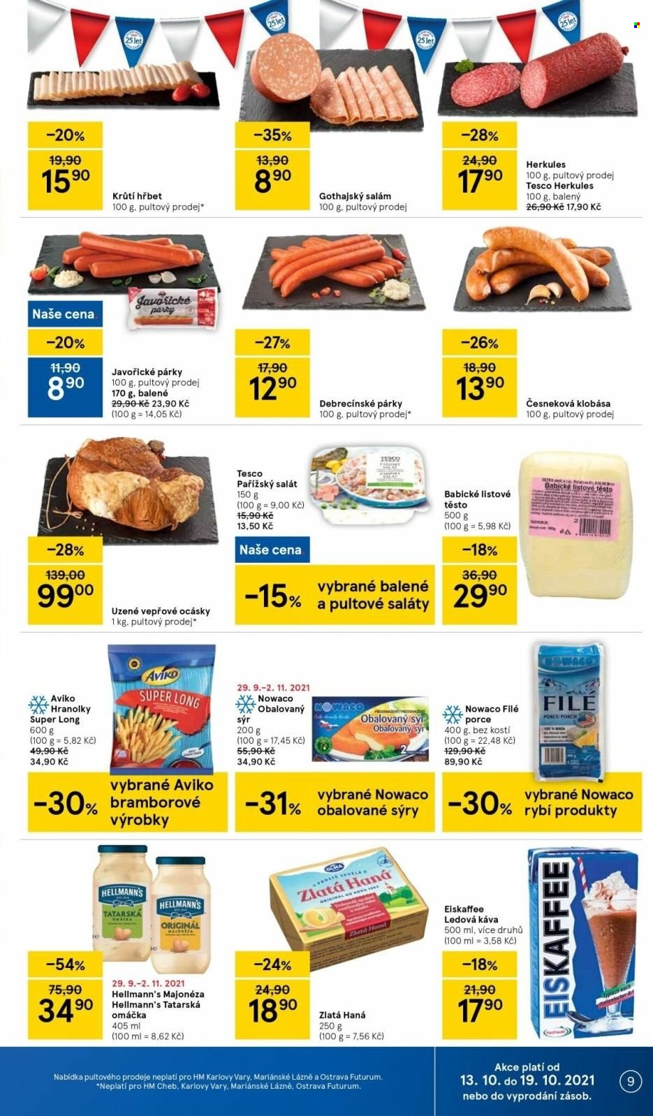 Leták TESCO - 13.10.2021 - 19.10.2021. Strana 9