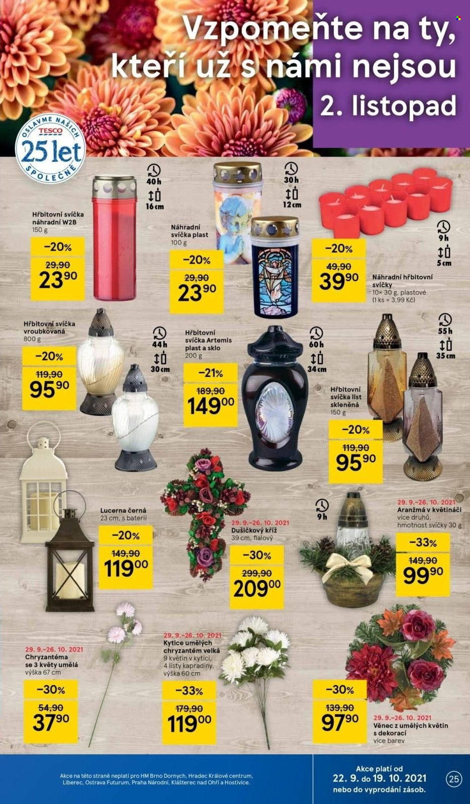 Leták TESCO - 13.10.2021 - 19.10.2021. Strana 25