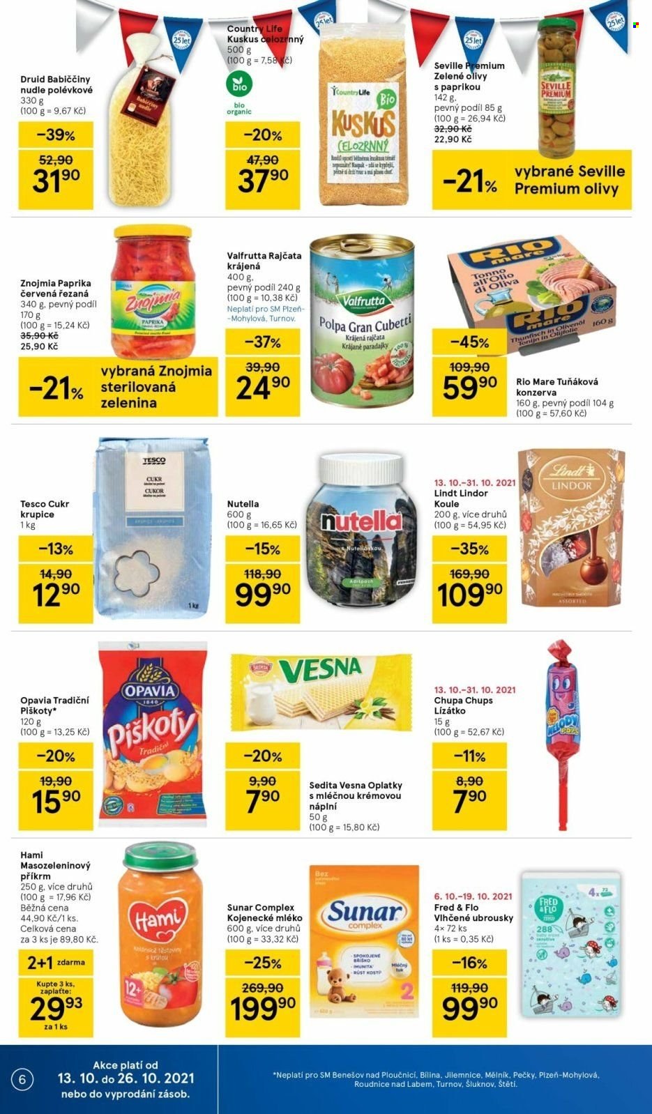 Leták TESCO supermarket - 13.10.2021 - 19.10.2021. Strana 6