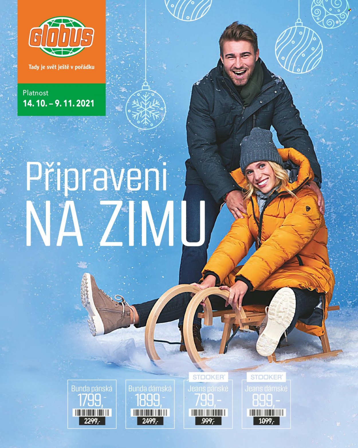 Leták Globus - 14.10.2021 - 9.11.2021. Strana 1