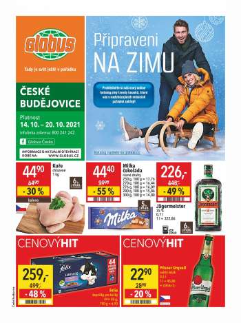 Leták Globus - 14.10.2021 - 20.10.2021.