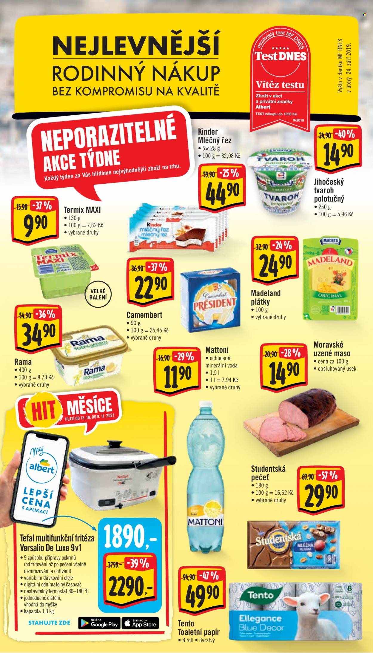Leták Albert Supermarket - 13.10.2021 - 19.10.2021. Strana 2
