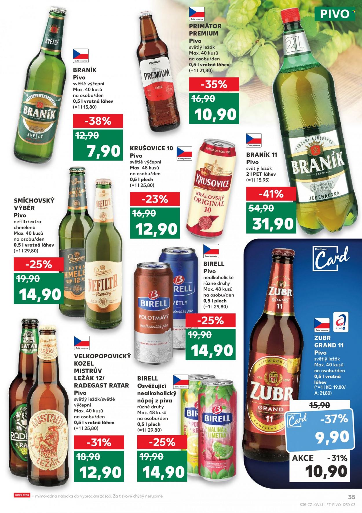 Leták Kaufland - 13.10.2021 - 19.10.2021. Strana 35