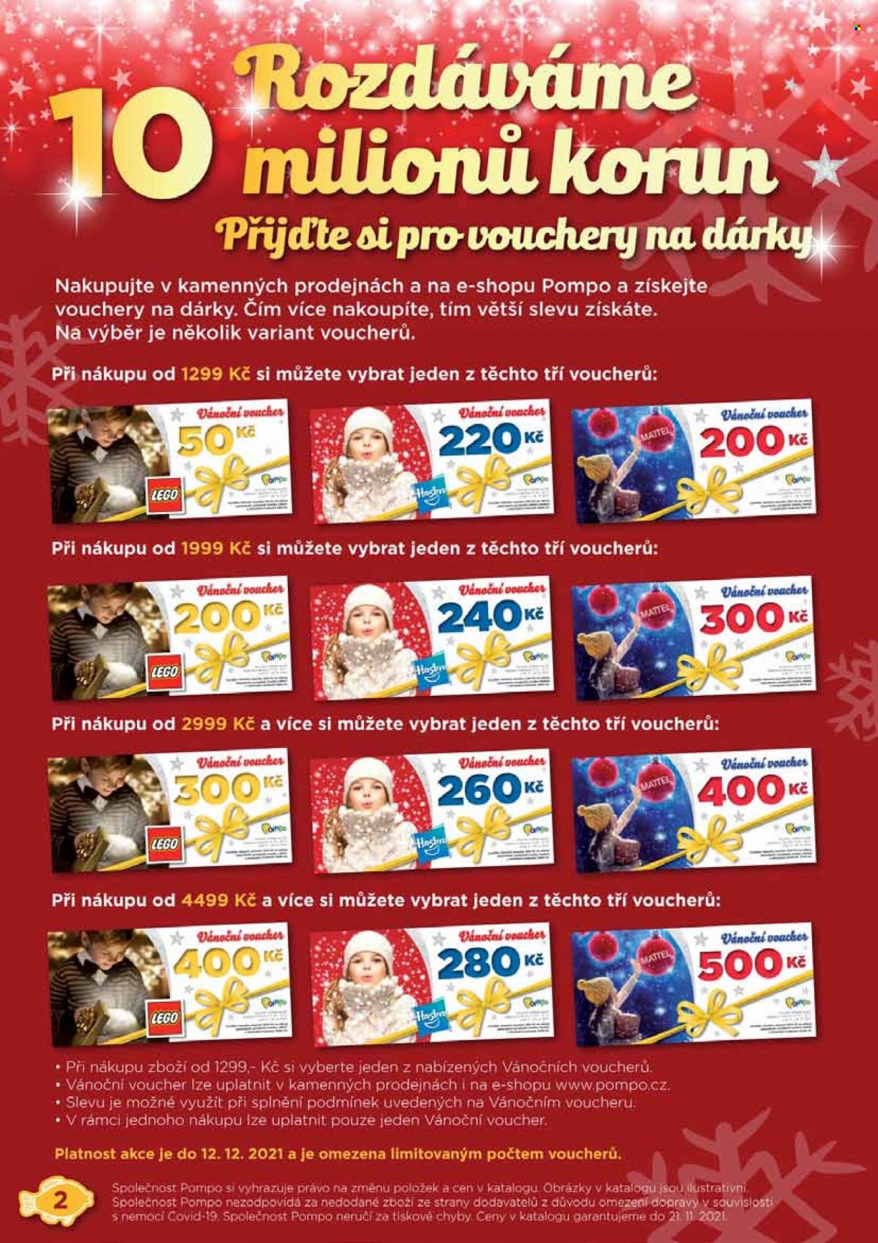 Leták Pompo - 13.10.2021 - 12.12.2021. Strana 2