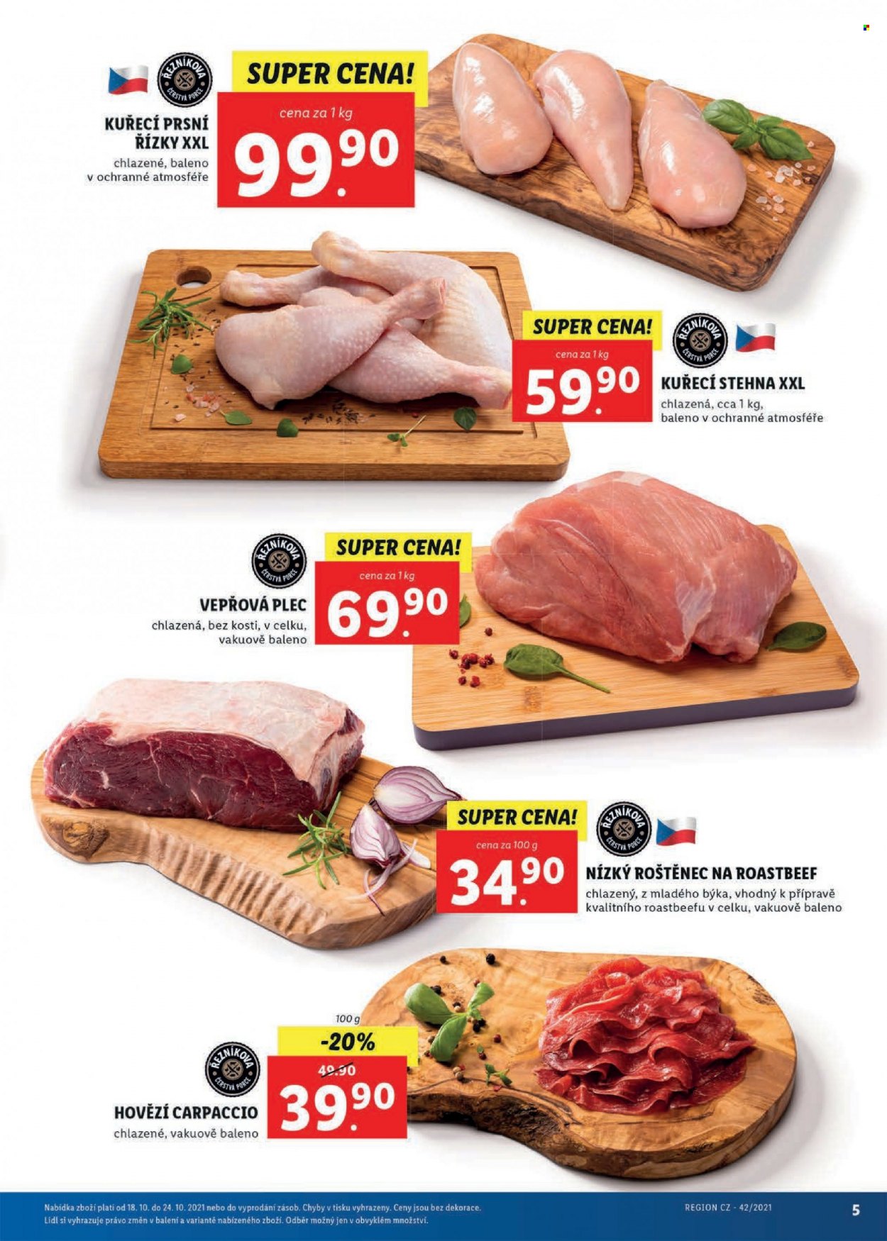Leták Lidl - 18.10.2021 - 24.10.2021. Strana 5