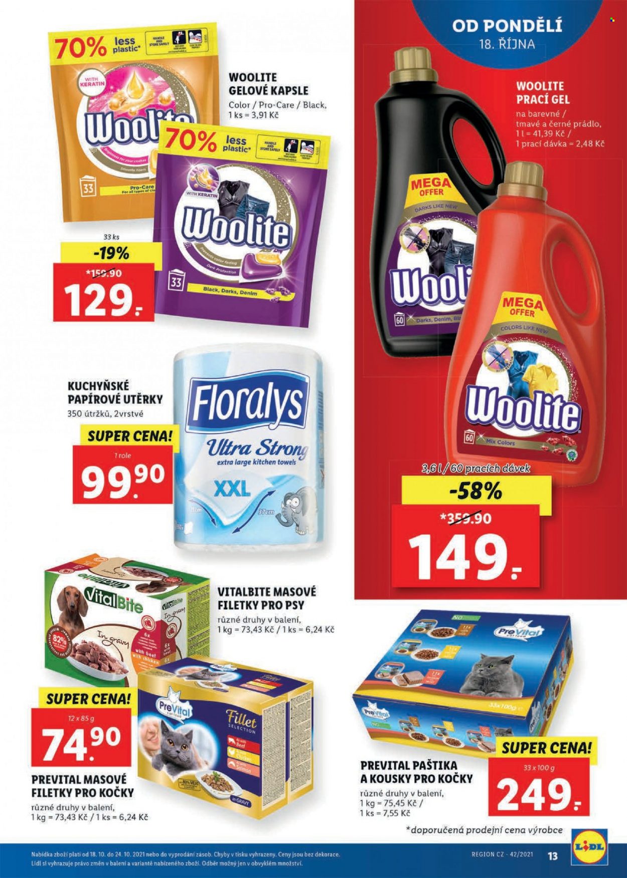 Leták Lidl - 18.10.2021 - 24.10.2021. Strana 13
