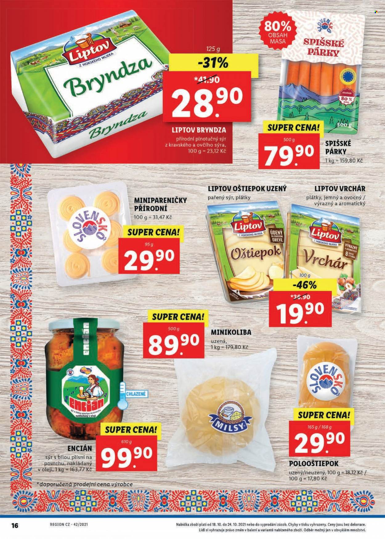 Leták Lidl - 18.10.2021 - 24.10.2021. Strana 16
