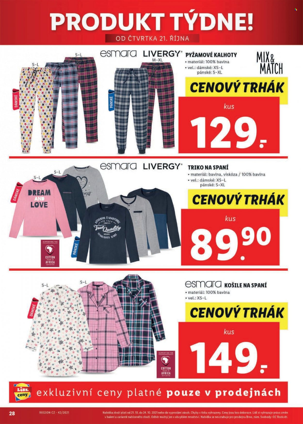 Leták Lidl - 18.10.2021 - 24.10.2021. Strana 28