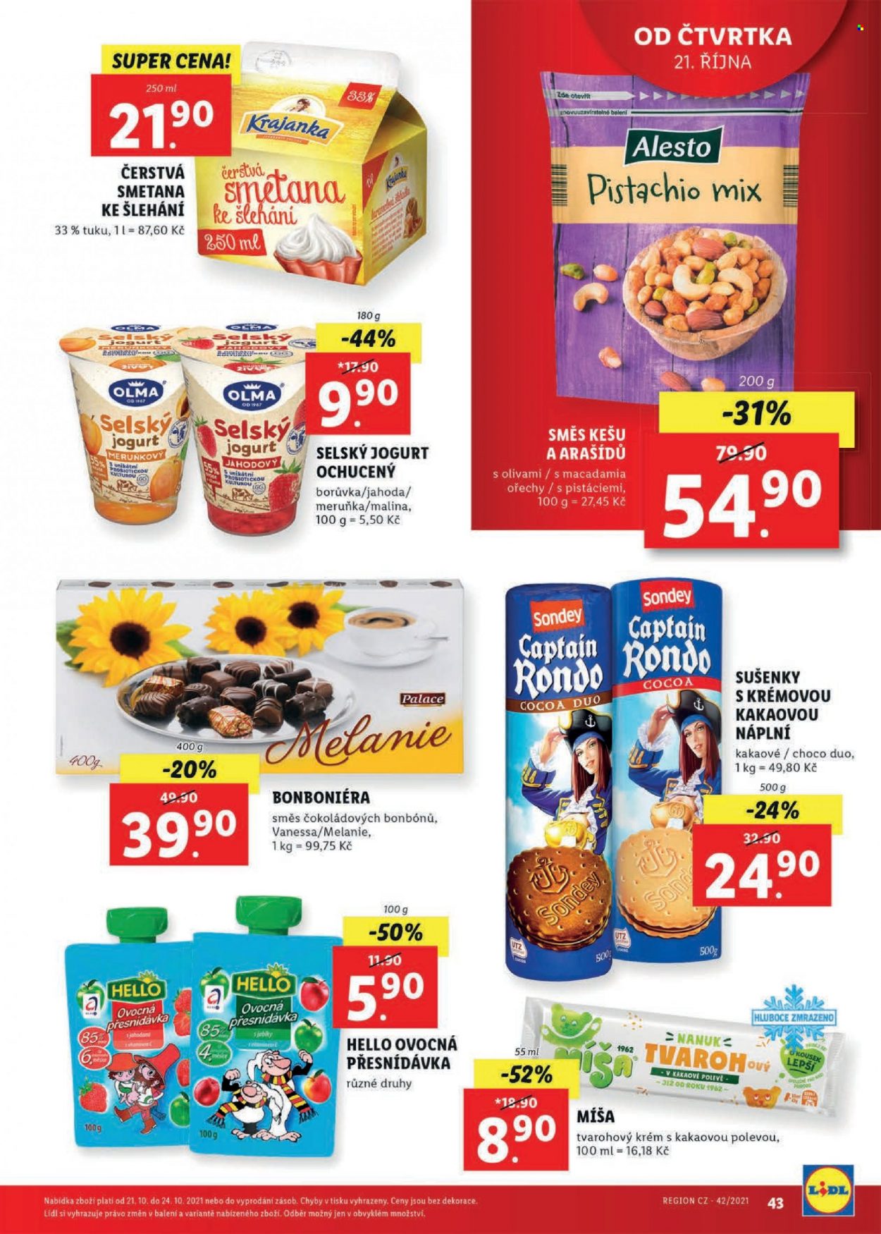 Leták Lidl - 18.10.2021 - 24.10.2021. Strana 43