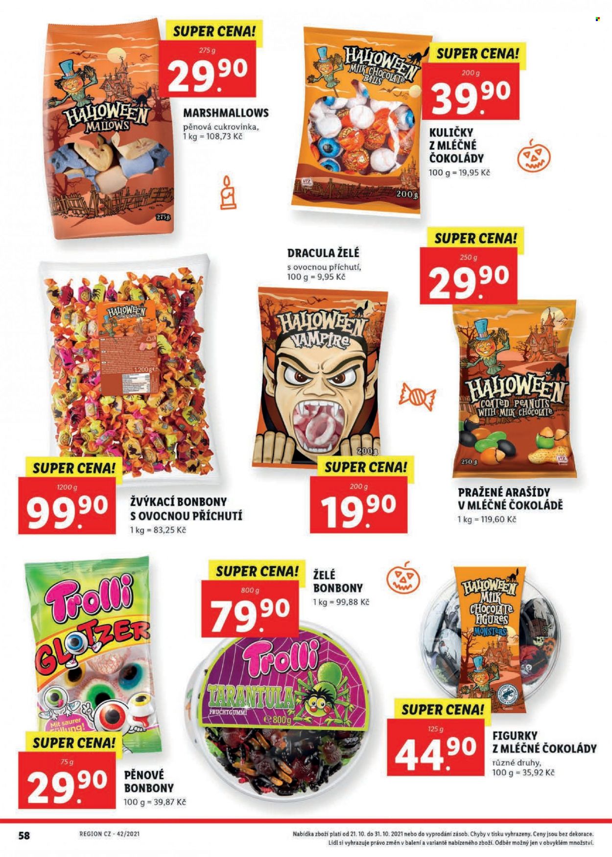 Leták Lidl - 18.10.2021 - 24.10.2021. Strana 58